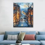 Diy Digital Oil Painting Scenery Living Room Bedroom Decorative Painting-608-Colorful Bazaar