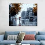 Diy Digital Oil Painting Scenic Living Room Bedroom Decoration-551-After Dusk