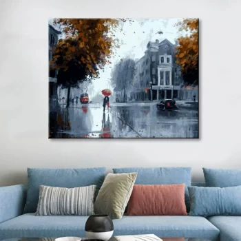 Diy Digital Oil Painting Scenic Living Room Bedroom Decoration-551-After Dusk