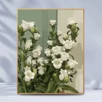 Diy Digital Oil Painting Landscape Healing and Stress Reduction Decorative Painting-F013-Wind Chime Flower